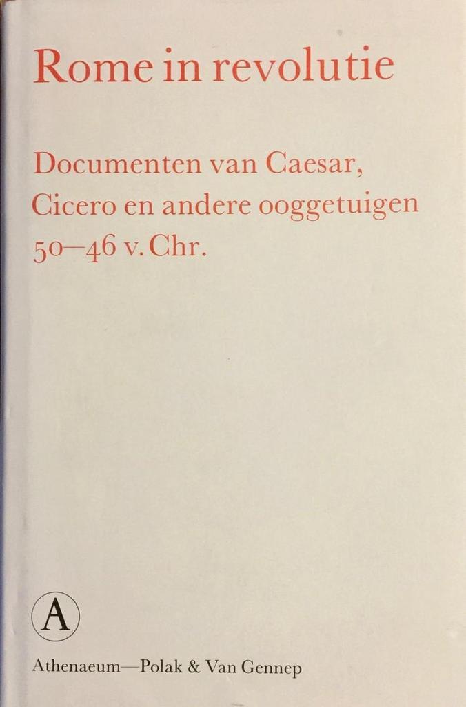 Rome in revolutie / Baskerville serie 9789025330866, Boeken, Filosofie, Zo goed als nieuw, Verzenden