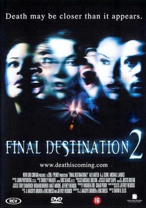 dvd - Final Destination 2 - Final Destination 2, Cd's en Dvd's, Dvd's | Overige Dvd's, Zo goed als nieuw, Verzenden