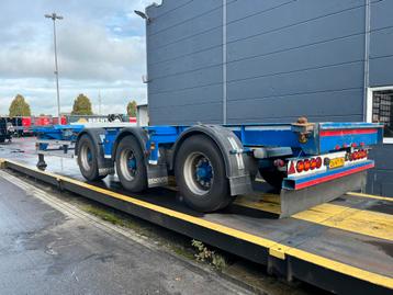Renders container chassis | X-steering beschikbaar voor biedingen