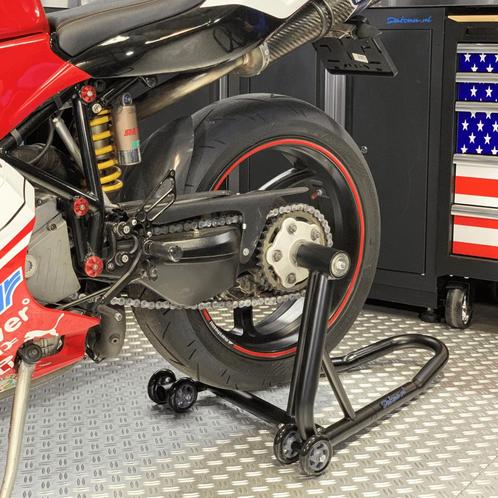 Datona Paddockstand enkelzijdige ophanging - Ducati (21,7 en, Motoren, Onderdelen | Merk-onafhankelijk, Nieuw, Ophalen of Verzenden