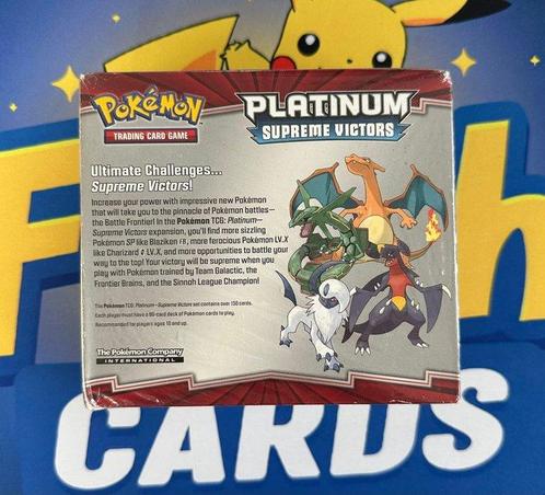 The Pokémon Company Booster box - Platinum Supreme Victors, Hobby en Vrije tijd, Verzamelkaartspellen | Pokémon