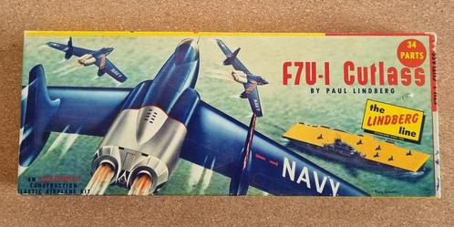 Lindberg 510:98 F7U-1 CUTLASS 1:48 (1955), Hobby en Vrije tijd, Modelbouw | Vliegtuigen en Helikopters, Verzenden