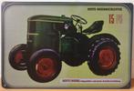 Deutz tracoren trekker reclameborden van metaal vanaf 7,50, Verzamelen, Ophalen of Verzenden, Nieuw, Reclamebord
