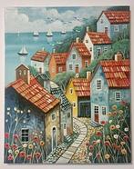 Alessio Variani (1982) - Borgo sul mare, Antiek en Kunst