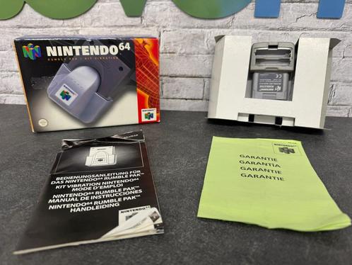 Nintendo 64 Rumble Pack [Complete], Spelcomputers en Games, Spelcomputers | Nintendo 64, Zo goed als nieuw, Ophalen of Verzenden
