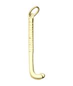 Gouden Hockeystick ketting hanger, Sieraden, Tassen en Uiterlijk, Verzenden, Nieuw