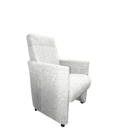 Eetkamerstoel Rob - eetkamerstoelen - Wit, Huis en Inrichting, Stoelen, Wit, Nieuw, Stof