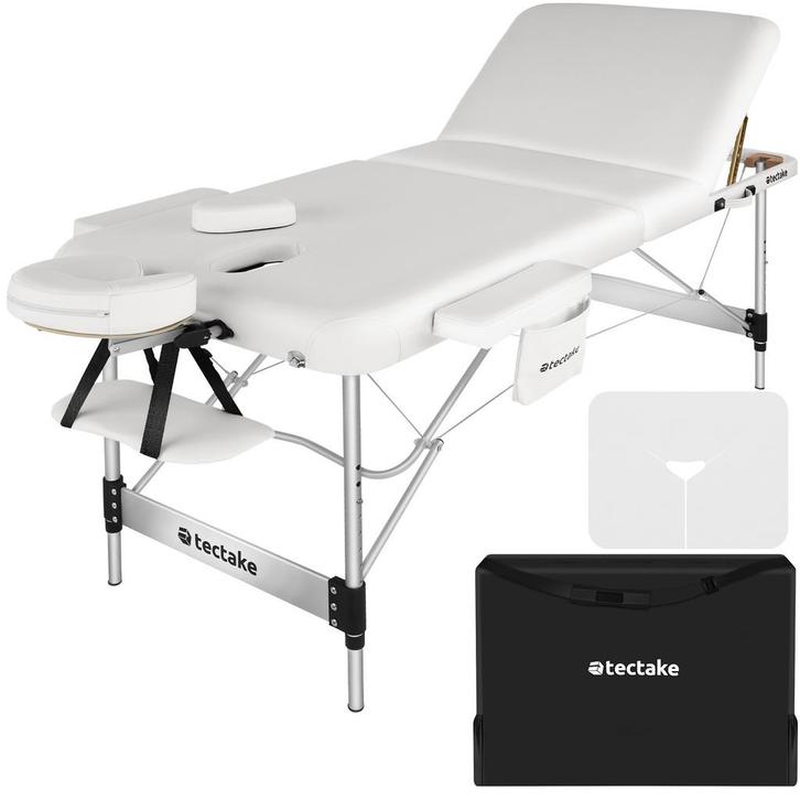 Massagetafel met 3 zones Ko Tao, draagtas, aluminiumframe -, Sport en Fitness, Massageproducten, Verzenden