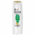 3x Pantene 3-in-1 Shampoo Glad & Zijdezacht 225 ml, Nieuw, Verzenden
