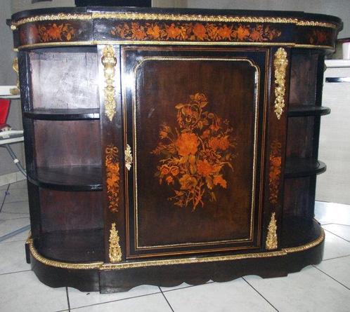 Credenza - Hout, Ormolu - Koningin Victoria-periode, Antiek en Kunst, Antiek | Overige Antiek