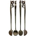 Dayak - Lepel - ulin hout (lokale hardhout) - ritueel, Antiek en Kunst