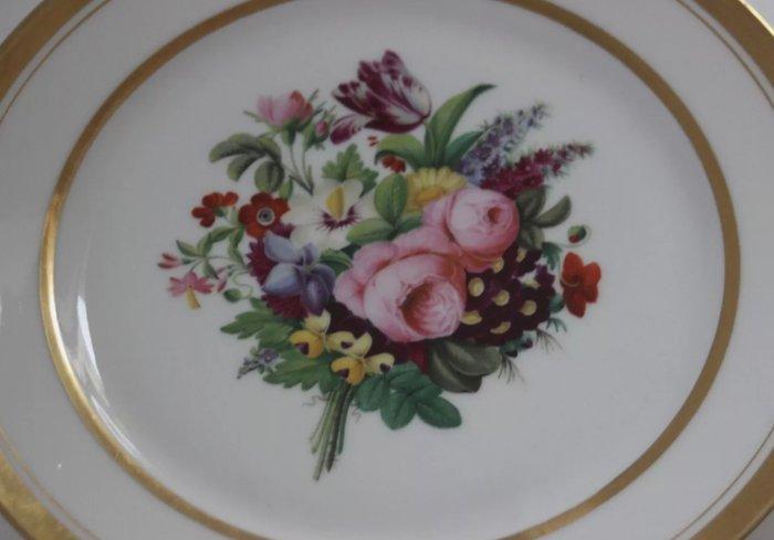 Porcelaine de Paris - Bord - PARIS - Assiette en porcelaine, Antiek en Kunst, Antiek | Glas en Kristal