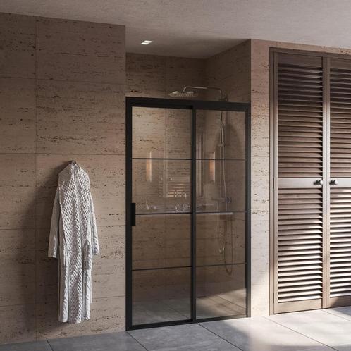 Douchedeur BWS Black Edition Frame Softclose Rechts 140x200, Doe-het-zelf en Verbouw, Sanitair, Douche, Nieuw, Ophalen of Verzenden