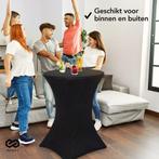 2dekans | Infinity Goods 2x Stevige Zwarte Statafel + 2x, Huis en Inrichting, Ophalen of Verzenden, Zo goed als nieuw