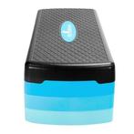 Verstelbare aerobic step - 3 hoogtes (10/15/20 cm) - Anti..., Sport en Fitness, Fitnessmaterialen, Ophalen of Verzenden, Nieuw