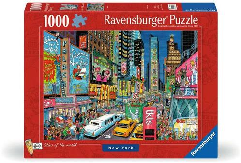 Fleroux - New York Puzzel (1000 stukjes) | Ravensburger -, Hobby en Vrije tijd, Denksport en Puzzels, Nieuw, Verzenden