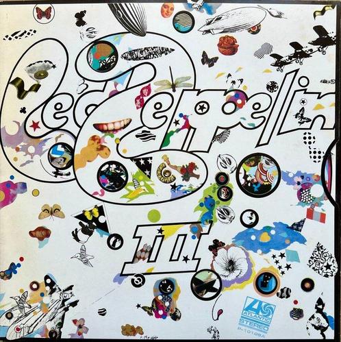 Led Zeppelin - Led Zeppelin III - Gatefold rotating-wheel, Cd's en Dvd's, Vinyl Singles