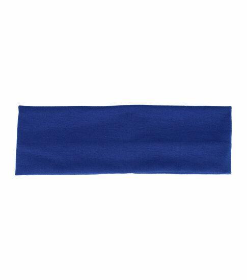 Haarband Basic 8cm Effen Blauw, Sieraden, Tassen en Uiterlijk, Uiterlijk | Haarverzorging