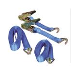 Spanband met ratelgesp en haken 38mm x 6.0m, 1000 kilo, 2 st, Watersport en Boten, Boottrailers, Ophalen of Verzenden, Nieuw