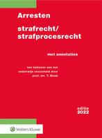 Arresten strafrecht/strafprocesrecht 2022, Nieuw, Verzenden