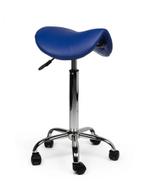 Zadelkruk Blauw - Hoge uitvoering, Huis en Inrichting, Krukjes, Nieuw