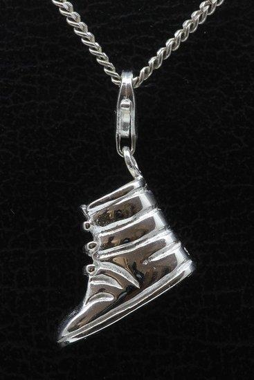 Zilveren Wandelschoen hanger en/of bedel, Sieraden, Tassen en Uiterlijk, Bedels, Verzenden