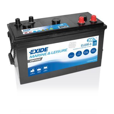 Exide Vintage accu | EU200-6 | 6V 200Ah, Auto-onderdelen, Accu's en Toebehoren, Ophalen of Verzenden
