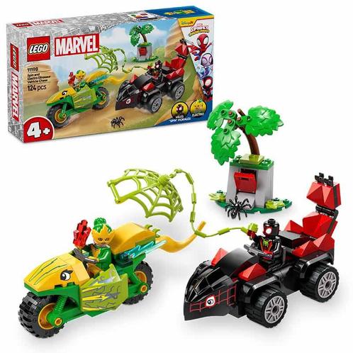 LEGO Spidey - Spin and Electro Dinosaur Vehicle Chase 11198, Kinderen en Baby's, Speelgoed | Duplo en Lego, Ophalen of Verzenden