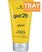 SCHWARZKOPF GOT2B GLUED WATERPROOF STYLING GEL TRAY 6 X 15.., Verzenden, Nieuw