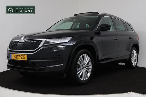 Zakelijke Lease |  Škoda Kodiaq 1.5 TSI Business Edition 7p, Auto's, Skoda, Onderhoudsboekje, Lease, Zwart, Automaat, SUV of Terreinwagen