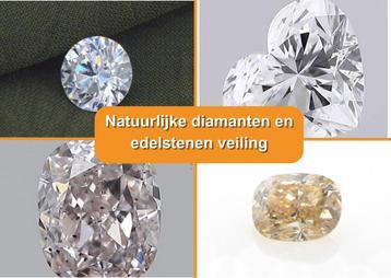 Bied mee op natuurlijke diamanten en edelstenen beschikbaar voor biedingen