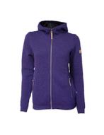 Ivanhoe vest Morel Hood FM Dark Purple voor dames van wol..., Kleding | Dames, Ivanhoe of Sweden, Verzenden, Nieuw, Paars