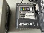 Hitachi-oplader UC 36YSL met 2 x BSL 3626X 36V 2,6Ah, Ophalen of Verzenden, Gebruikt