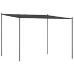 Prieel 3x3 Antraciet Stof - Tweedekansje - OP=OP, Tuin en Terras, Partytenten, Minder dan 4 meter, Nieuw, Paviljoen, 2 meter of meer
