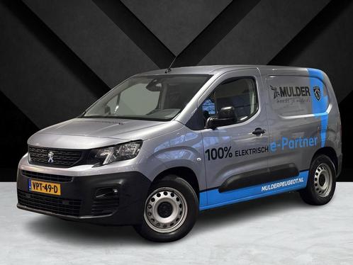Peugeot e-Partner GB L1 Premium 50kWh 136pk AUTOMAAT, Auto's, Bestelauto's, Dealer onderhouden, Lease, Grijs, Automaat, Overige kleuren