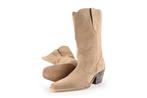 Bronx Cowboy laarzen in maat 39 Beige, Kleding | Dames, Bronx, Verzenden, Beige, Gedragen