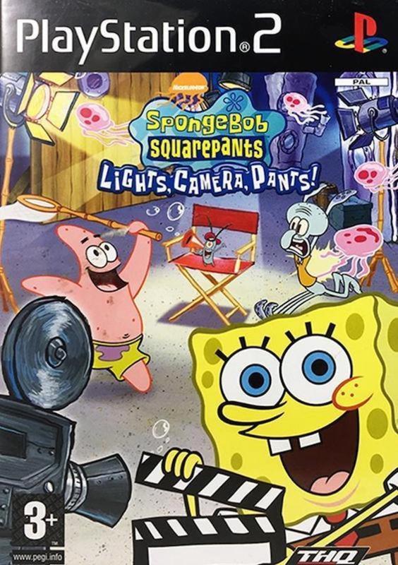 Spongebob Squarepants Licht Uit, Camera Aan! (PS2 Games), Spelcomputers en Games, Games | Sony PlayStation 2, Zo goed als nieuw
