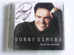 Donny Osmond - This is the Moment (2 CD) gesigneerd, Verzenden, Nieuw in verpakking