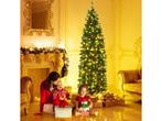 6.5 Feet Pre-lit Hinged Pencil Christmas Tree, Verzenden, Nieuw
