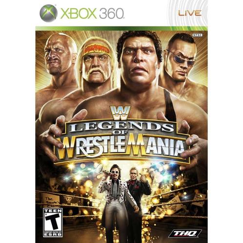 WWE: Legends of WrestleMania Xbox 360 Morgen in huis!, Spelcomputers en Games, Games | Xbox 360, 1 speler, Vanaf 12 jaar, Avontuur en Actie