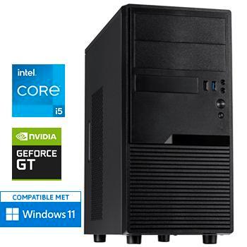 Intel Core i5 12400F met GeForce GT 730 - 4x HDMI - 32GB RAM, Computers en Software, Desktop Pc's