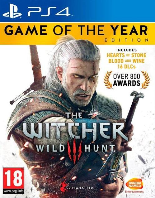 The Witcher 3 Wild Hunt game of the year edition(ps4, Spelcomputers en Games, Games | Sony PlayStation 4, Zo goed als nieuw, Ophalen of Verzenden