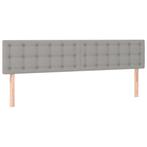 Hoofdbord Set 90x78cm Lichtgrijs - OP=OP - Slaapkamer Upg..., Verstelbaar, Nieuw, Ophalen of Verzenden, 180 cm