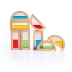 Guidecraft regenboog blokkenset wat van €64,99 voor €51,99, Ophalen of Verzenden, Nieuw
