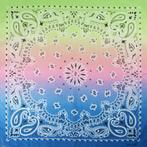 Haarband Bandana Zakdoek Paisley Print Pastel Roze Groen ..., Verzenden, Nieuw