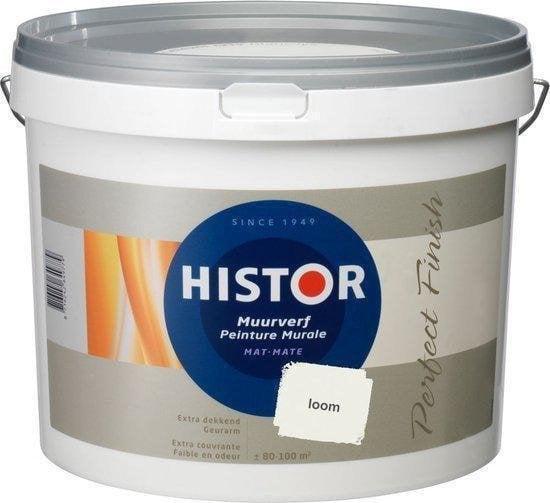 Histor Muurverf Mat - Donkere kleur - 10 liter, Doe-het-zelf en Verbouw, Verf, Beits en Lak, Verf, Overige kleuren, Nieuw, 10 tot 15 liter