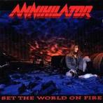 lp nieuw - Annihilator - Set The World On Fire, Verzenden, Zo goed als nieuw
