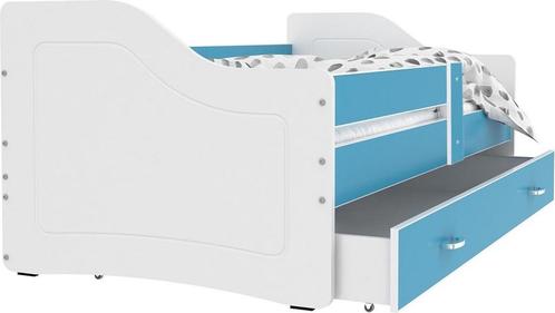 Praktisch kinderbed 180x80 cm - met lade op wielen en inc..., Kinderen en Baby's, Kinderkamer | Bedden, Nieuw, Ophalen of Verzenden