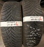 2x185-60-15 hankook winter 6mm €50 per band 185 60 15, Ophalen, Gebruikt, 15 inch, Band(en)