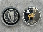 Ierland. 1 Pound / 10 Euro 2002/2003 Millenium + Special